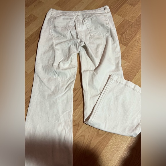 White wide leg/boot leg pants - Picture 3 of 3